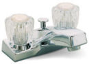 Premier® Concord™ 4" Chrome Two Handle Lavatory Faucet With Pop-Up Assembly
