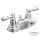 Moen® Chateau® 4" Chrome Two Handle Lavatory Faucet