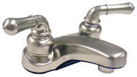 Ultra 4" Brushed Nickel Lever Handle Lavatory Faucet