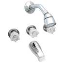 Empire® 3 Valve Tub Faucet & Shower Diverter