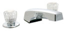Ultra Chrome Garden Tub Filler