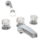 Phoenix® Chrome Garden Tub Filler With Shower Diverter