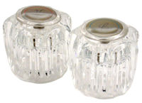 Phoenix® Catalina Small Clear Acrylic Faucet Handles