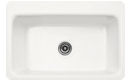 CorStone&reg; Coventry 33" x 22" x 10" Acrylic Kitchen Sink