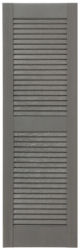 10" Open Louvered Vinyl Shutters