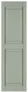 10" Raised Panel Vinyl Shutters