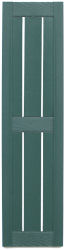 10" Open Weave Framed Board-N-Batten Vinyl Shutters