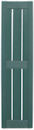 10" Open Weave Framed Board-N-Batten Vinyl Shutters