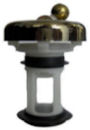 Flip-It Jr® Polished Brass Lavatory Sink Stopper