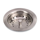 Brushed Nickel Sink Strainer & Basket with Stainless Steel Body