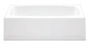Lasco® 54" x 27" White Fiberglass Bathtub