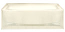Maax® 54" x 27" Almond Center Drain Fiberglass Bathtub