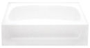 Better Bath® 54" x 27" White Permalux Plus Bathtub