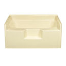 Lasco® 54" X 42" Almond Fiberglass Garden Tub