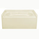 Lasco® 60" x 40" Almond Fiberglass Garden Tub
