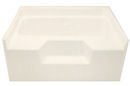 Maax® 60" x 48" Almond Fiberglass Garden Tub