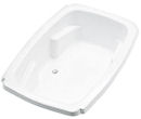 Better Bath® 64" x 42" White Heavy Gauge ABS Grecian Island Tub