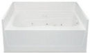 Lasco® 6042HWWP 60" x 42" Whirlpool Garden Tub