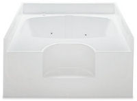 Lasco® Gardenia III 60" x 49" Whirlpool Garden Tub