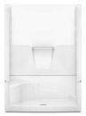 Lasco® 48" x 34" Fiberglass Sectional Shower W/Seat