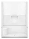Lasco® 60" x 34" Fiberglass Sectional Shower W/Seat