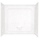 Better Bath® 54" x 27" White ABS 1 Piece Bathtub Wall Surround