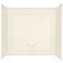 Better Bath® 54" x 27" Almond ABS 1 Piece Bathtub Wall Surround