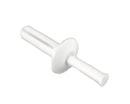 White Plastic Wall Surround Rivets