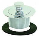 Chrome Pull and Turn Bathtub Drain