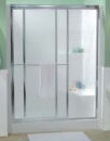 Coral 42" - 44 1/4" x 66" Bypass Shower Door