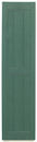 12" Closed Weave Framed Board-N-Batten Vinyl Shutters