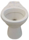 Almond China Round Front Toilet Bowl
