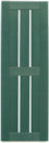 14 1/2" Open Weave Framed Board-N-Batten Vinyl Shutters