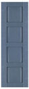 16 1/4" Classic Panel Vinyl Shutters