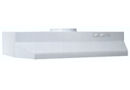 Broan® 30" White Vented Range Hood - Vertical Round Outlet