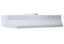 Broan® 42" White Vented Range Hood - Vertical Round Outlet