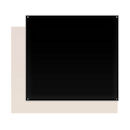 Broan® 42" Black/Biscuit Wall Shield Splash Plate