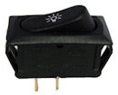 Ventline Black New Style Range Hood Lamp Switch