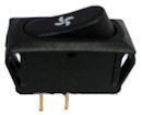 Ventline Black New Style Range Hood Fan Switch