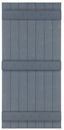 23 7/8" Closed Weave Board-N-Batten Vinyl Shutters