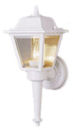 White Exterior Lantern Light Fixture