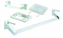 Chrome 4 Piece Bath Set