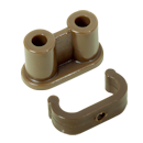 Fastec Double Barrel Friction Catch with Clip (6 Pack)