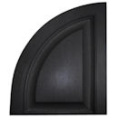 14 1/2" Vinyl Raised Panel Quarter Round Arch Top