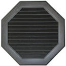 18" Vinyl Louvered Octagon