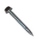 1" Black Hex Head Screws