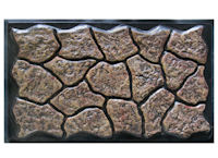 36" x 60" Brown Reil Rock Skirting Panel