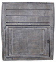 Gray Reil Rock Skirting Access Door