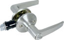 Brushed Nickel Lever Privacy Lock
