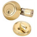 Brass Single Cylinder Deadbolt Lock